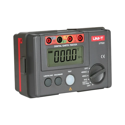 מד התנגדות קרקע+מתח אדמה UT522