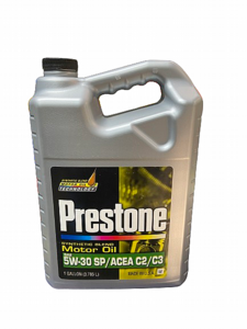 שמן מנוע 5W30 גלון 4 ליטר PRESTONE C2/C3