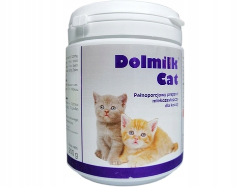 תחליף חלב לגורי חתולים Dolfos Dolmilk Cat אבקה 200 גרם — חנות חיות חיות בעיר ויצמן 8 רחובות