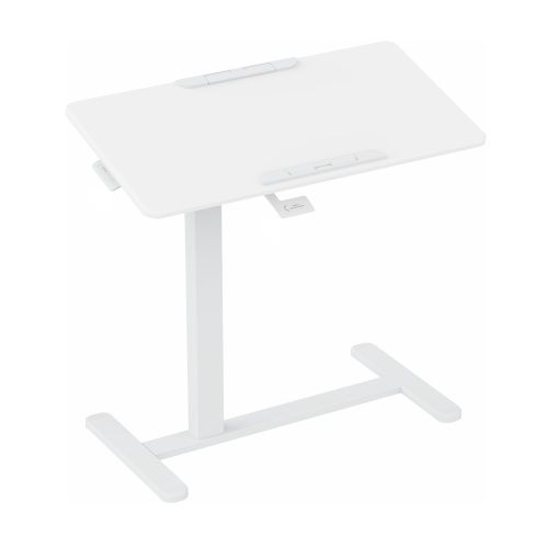 שולחן צד מתכוונן עם גלגלים נסתרים Lumi Brateck FMT02-06 לומי שולחן סטנד אישי למחשב נייד עד 10 קילו הטיה 90 מעלות 