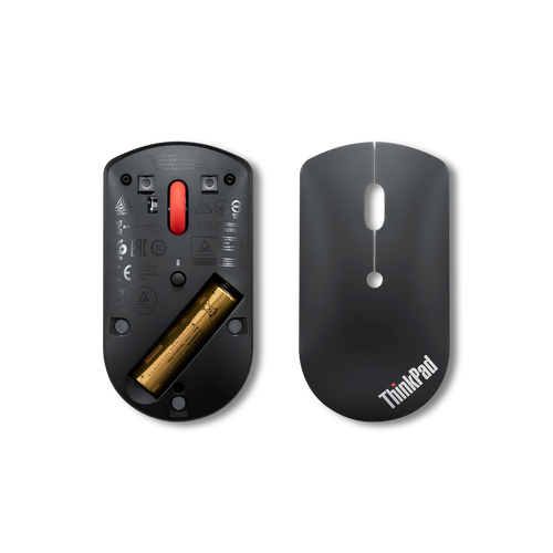 עכבר אלחוטי LENOVO ThinkPad Bluetooth Silent Mouse | Black | 61g | 1Y 4Y50X88822