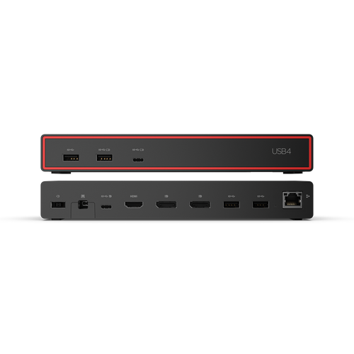 תחנת עגינה LENOVO ThinkPad USB4 Dock 5000 | 3Y 40BF0100IS