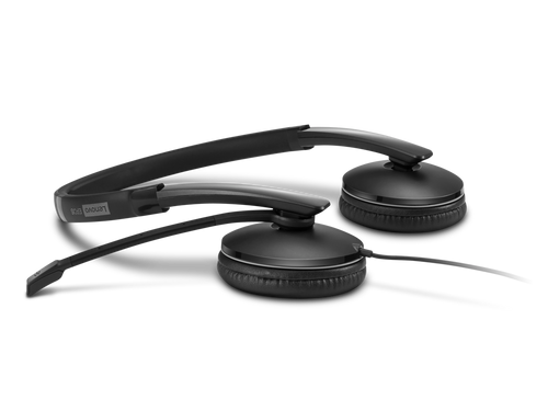 אוזניות LENOVO Wired ANC Headset Gen 2 4XD1M45627