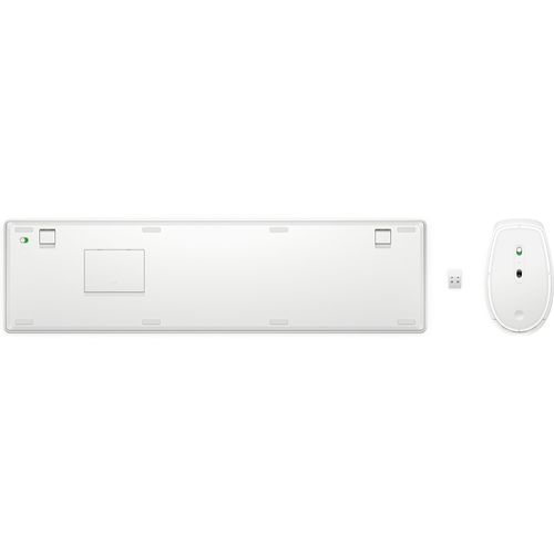 סט מקלדת ועכבר HP 650 WLS KB/MSE Combo WHT 4R016AA