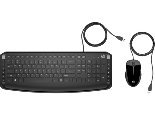 סט מקלדת ועכבר HP Capri Combo Keyboard 9DF28AA