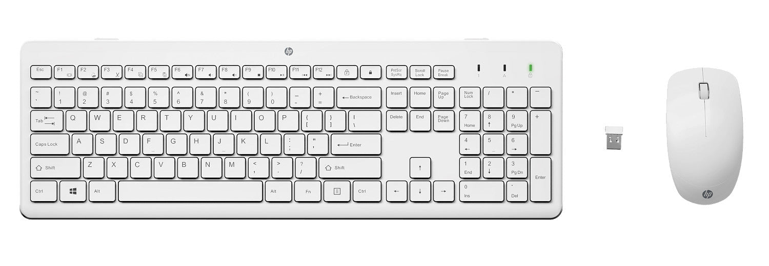 סט מקלדת ועכבר מקלדת+עכבר HP 230 WL Mouse+KB Combo 3L1F0AA