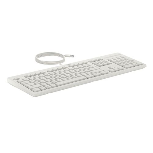 סט מקלדת ועכבר קומבו מקלדת+עכבר HP 225 Wired MSE and KB G2 CWH|לבן AW5S6AA