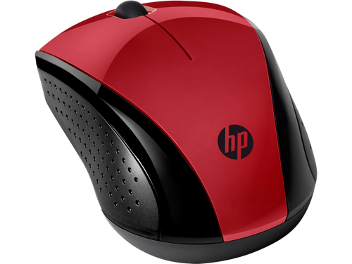 עכבר אלחוטי HP אופטי - דונגל ננו 220 אדום 7KX10AA
