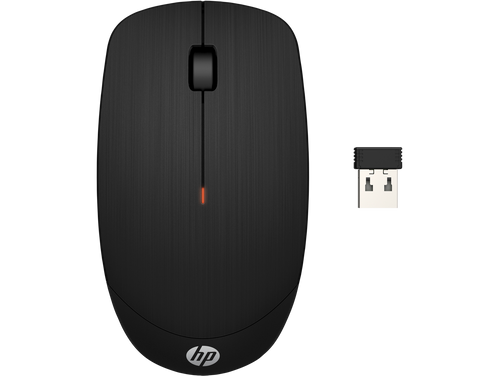 עכבר אלחוטי HP אופטי גדול - דונגל ננו X200 שחור 6VY95AA
