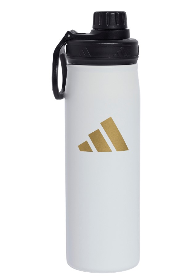 בקבוק ספורט אדידס  adidas  Met Btl Str 0.6 | לבן 600 מ"ל