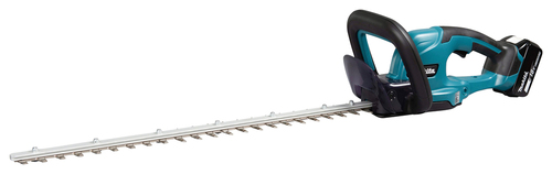 וזם גדר חיה נטען 18V Makita DUH607 להב 60 ס״מ גוף בלבד עד 2700 מהלכים לדקה פתיחת להב 15 מ״מ