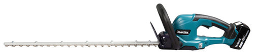וזם גדר חיה נטען 18V Makita DUH607 להב 60 ס״מ גוף בלבד עד 2700 מהלכים לדקה פתיחת להב 15 מ״מ