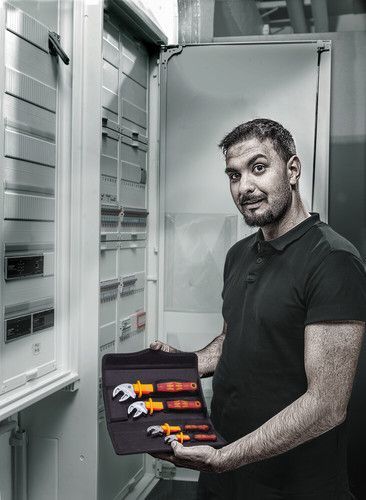 סט 4 מפתחות מתכוונן מבודד JOKER בפאוץ' VDE 6004 מבית WERA
