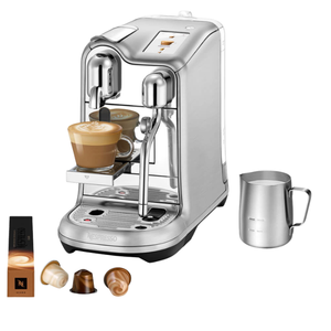 שריון אילת Nespresso Creatista Pro מכונת קפה קפסולות פרימיום עם הקצפת חלב אוטומטית