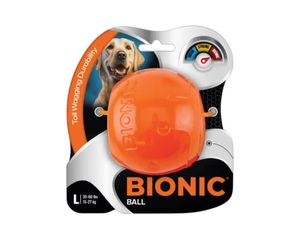 BIONIC בול כדור עמיד למילוי ונשיכה כתום L
