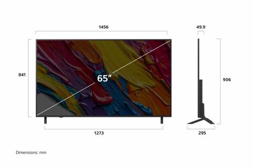 טלוויזיה חכמה 65 אינץ' LG QNED82 4K דגם 65QNED82A6A