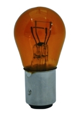 נורה 12V P21/5W כתום BLICK 21/5W עם בסיס 2 מגע