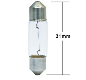נורה 3W 12V בננה 31ממ BLICK