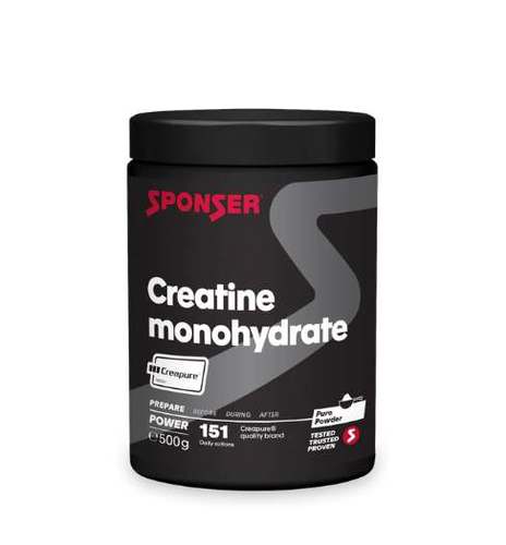 קריאטין מונוהידראט טהור 500 גרם Creapure® – ספונסר Sponser