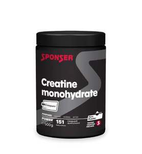 קריאטין מונוהידראט טהור 500 גרם Creapure® – ספונסר Sponser