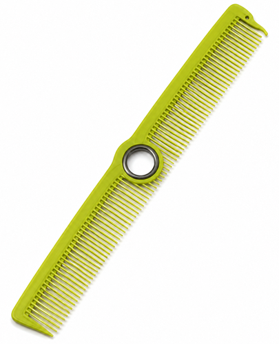 מסרק קרבון מקצועי Eagle Comb ירוק עם ספינר דגם 2504