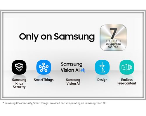 טלוויזיה חכמה 75 אינץ' Samsung QLED 4K Q7F דגם QE75Q7FAAUXSQ