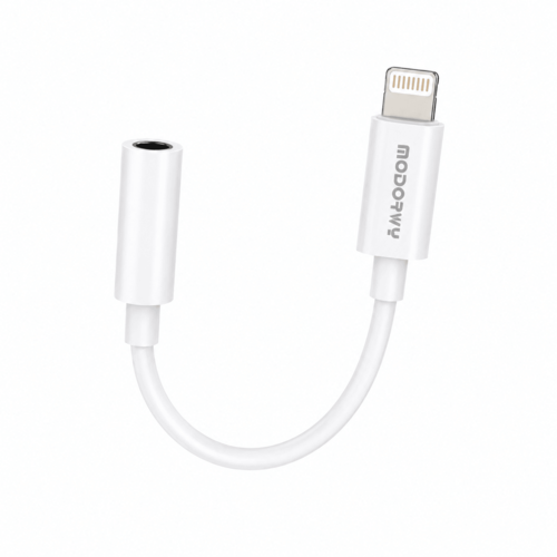 כבל מתאם Modorwy Lightning to AUX audio mc5111