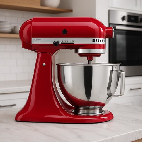 מיקסר מקצועי 2 קערות KitchenAid קיטשן אייד Artisan 5KSM175-ICA אדום תפוח | יבואן רשמי 5 שנים אחריות