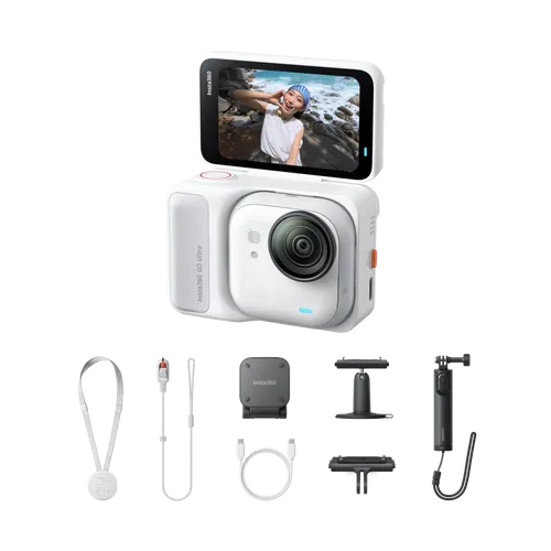 מצלמת אקסטרים Insta360 Go Ultra Creator Kit
