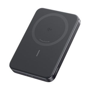 סוללת גיבוי אלחוטית Anker MagGo 10K Magnetic Wireless 10000mAh בצבע שחור