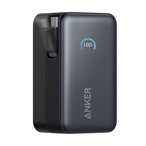 סוללת גיבוי ניידת Anker Nano 45W built-In USB-C Cable 10000mAh 