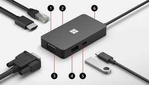 Microsoft | USB-C Travel Hub