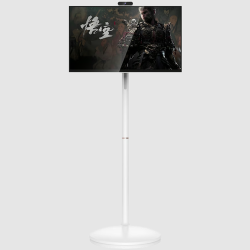 מסך מגע חכם נייד על גלגלים 32'' JVC LT-PM325105 FHD - צבע לבן שנה אחריות ע