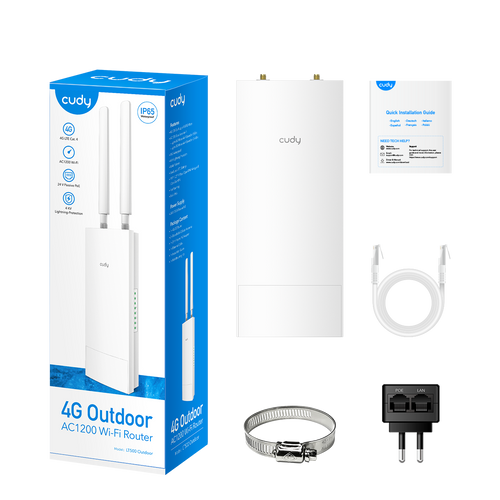 נתב סלולרי 4G Cudy LT500 Outdoor
