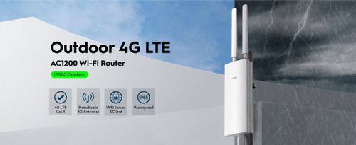 נתב סלולרי 4G Cudy LT500 Outdoor