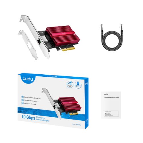 כרטיס רשת PCIe Cudy PE10G