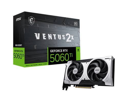 כרטיס מסך | MSI GeForce RTX 5060 Ti 8G VENTUS 2X OC PLUS