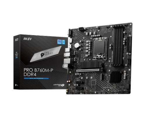 לוח אם | MSI PRO B760M-P | DDR4