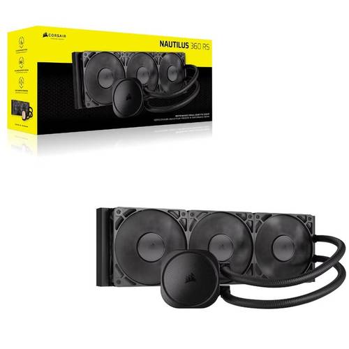 קירור נוזלי למעבד | NAUTILUS 360 RS מבית CORSAIR – שחור