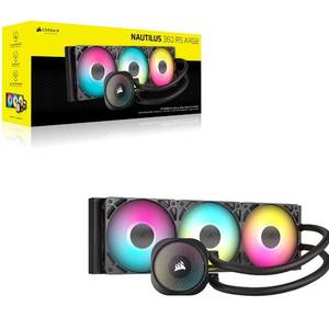 קירור נוזלי למעבד | CORSAIR NAUTILUS 360 RS ARGB כולל שלישיית