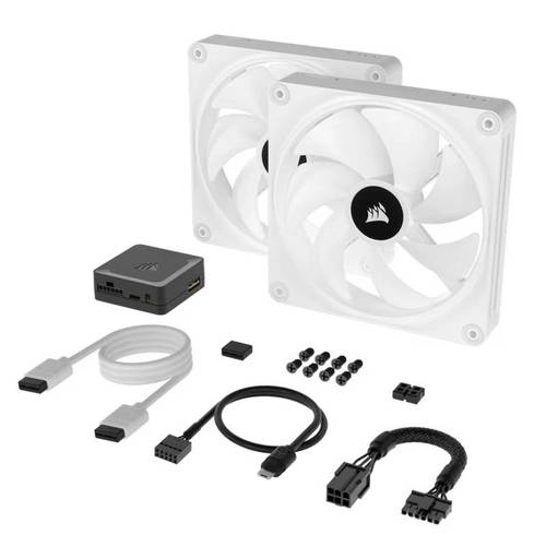 ערכת מאווררי | CORSAIR iCUE LINK QX140 RGB עם בקר iCUE LINK –