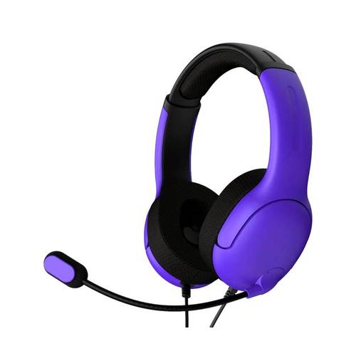 אוזניות חוטיות דגם | PDP Airlite ל-PS5 בצבע סגול מבית Turtle B