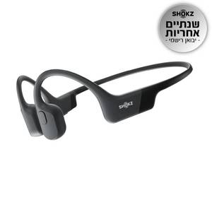 אוזניות הולכת עצם | Shokz OpenRun | USB-C שחור