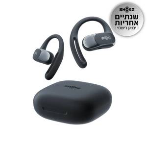 אוזניות | OPENFIT AIR בצבע שחור מבית SHOKZ