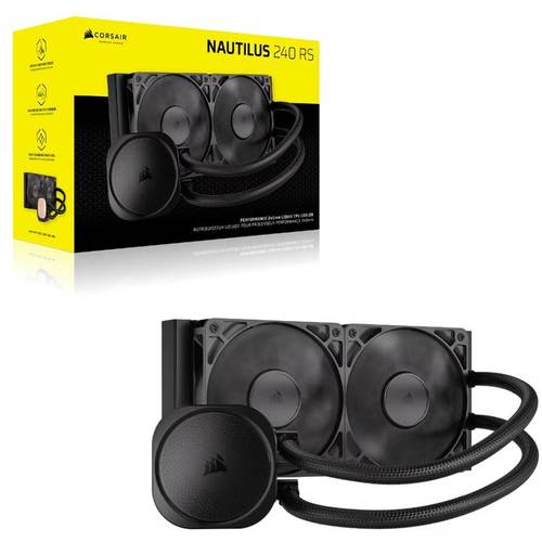 קירור נוזלי למעבד | NAUTILUS 240 RS מבית CORSAIR – שחור