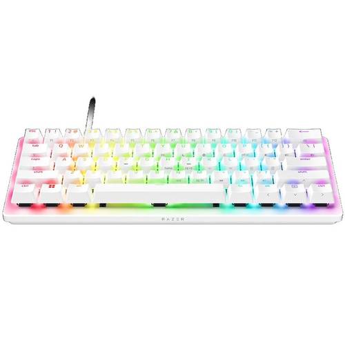 RAZER HUNTSMAN V3 PRO MINI – מקלדת מכנית צבע לבן