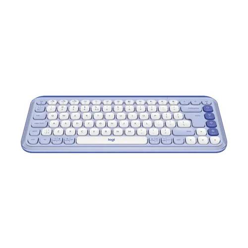 מקלדת אלחוטית בצבע לילך | LOGITECH POP ICON KEYS