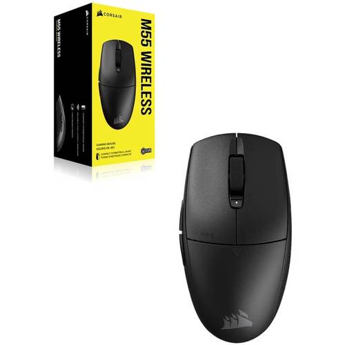 עכבר גיימינג אלחוטי | Corsair M55 | Wireless – עיצוב סימטרי מדוי
