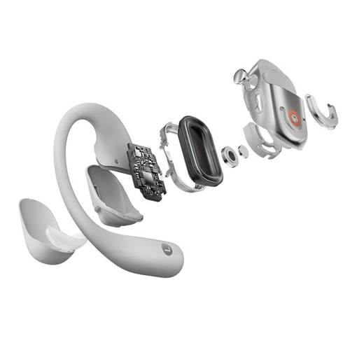 אוזניות אלחוטיות | +Shokz OPENFIT 2 אפור