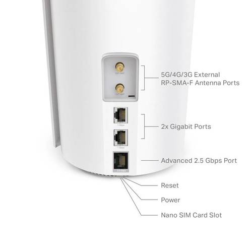 נתב | 5G Mesh מהירות Deco X50-5G AX3000